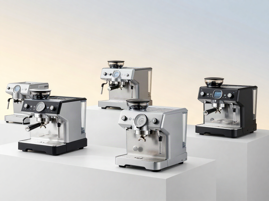 Espressomaschine Test: Innovative Haushaltsgeräte und moderne Technologien präsentieren sich in diesem Bild.